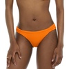 image:imageBody Glove Womens Surf Rider Fuller Coverage Bikini Bottom Swimsuit with Clean Finish FrontComo Textured Orange