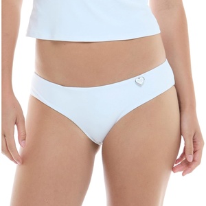 image:imageBody Glove Womens Phillis LowRise Bikini Bottom Swimwear Medium Coverage CleanFinish SeamsSnow White