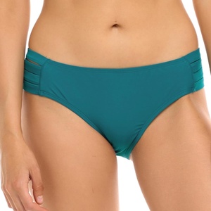 image:imageBody Glove Womens Smoothies Nuevo Contempo Solid Full Coverage Bikini Bottom SwimsuitKingfisher