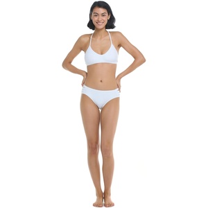image:imageBody Glove Womens Smoothies Nuevo Contempo Solid Full Coverage Bikini Bottom SwimsuitSnow