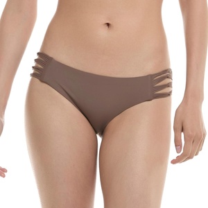 image:imageBody Glove Womens Smoothies Ruby Solid Bikini Bottom SwimsuitLatte