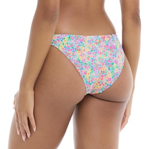 image:imageBody Glove Womens Surf Rider Fuller Coverage Bikini Bottom Swimsuit with Clean Finish FrontEstella Multi Floral