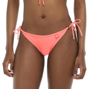 image:imageBody Glove Smoothies Brasilia Cheeky Side Tie Bikini Bottoms for WomenCoral