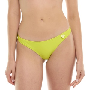 image:imageBody Glove Womens Smoothies Thong Solid Minimal Coverage Bikini Bottom SwimsuitKey Lime