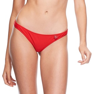 image:imageBody Glove Womens Smoothies Thong Solid Minimal Coverage Bikini Bottom SwimsuitSmoothie True Red