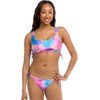 image:imageBody Glove Womens Brasilia Tie Side Cheeky Bikini Bottom SwimsuitIridescence