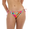 image:imageBody Glove Womens Brasilia Tie Side Cheeky Bikini Bottom SwimsuitCanopy Tropical Brights