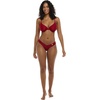 image:imageBody Glove Standard Smoothies Kendal Solid HighCut Cheeky Bikini Bottoms for WomenCranberry