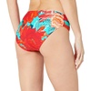 image:imageBody Glove Womens Nuevo Contempo Full Coverage Bikini Bottom SwimsuitAllure True Red Floral