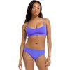 image:imageBody Glove Womens Nuevo Contempo Full Coverage Bikini Bottom SwimsuitClearwater Ibiza Rib