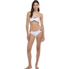 image:imageBody Glove Womens Ruby Bikini Bottom SwimsuitWhite Colorblock