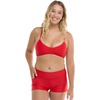 image:imageBody Glove Womens Standard Rider Elastic Waist Hybrid Swim ShortTrue Red