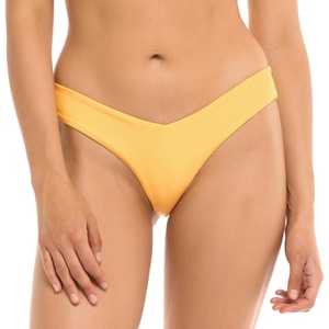 image:imageBody Glove Standard Smoothies Kendal Solid HighCut Cheeky Bikini Bottoms for WomenCanary