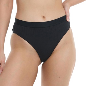 image:imageBody Glove Womens Marlee High Waist Bikini Bottom SwimsuitBlack Ibiza Rib