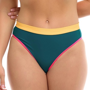 image:imageBody Glove Womens Marlee High Waist Bikini Bottom SwimsuitKingfisher Colorblock