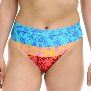 image:imageBody Glove Womens Marlee High Waist Bikini Bottom SwimsuitShadow Tropical