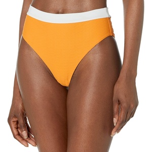 image:imageBody Glove Womens Marlee High Waist Bikini Bottom SwimsuitSunny Orange Texture