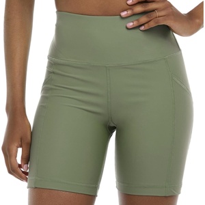 image:imageBody Glove Womens Spin Elastic Waist Hybrid Swim Short with UPF 50 6 InseamCactus