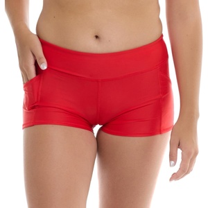 image:imageBody Glove Womens Standard Rider Elastic Waist Hybrid Swim ShortTrue Red