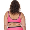 image:imageYou Spin Me Plus Size Crop Top  Zip Front Removable Soft Cups Power Mesh Support Available in Sizes 1X2X3X