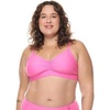 image:imageBody Glove Drew Plus Size Bikini Top Swimsuit with Adjustable Tie Back Detail Available in Sizes 1X2X3X