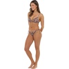 image:imageBody Glove Womens Greta Solid Molded Cup Underwire Push Up Bikini TopBelle Floral