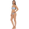 image:imageBody Glove Womens Irene Bandeau Bikini Top Swimsuit with Sashtie BackDenim Palm