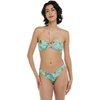image:imageBody Glove Womens Irene Bandeau Bikini Top Swimsuit with Sashtie BackMolokini Tropical Print
