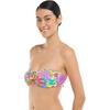 image:imageBody Glove Womens Irene Bandeau Bikini Top Swimsuit with Sashtie BackRomy Floral