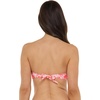 image:imageBody Glove Womens Irene Bandeau Bikini Top Swimsuit with Sashtie BackSunkissed Bloom
