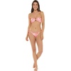 image:imageBody Glove Womens Irene Bandeau Bikini Top Swimsuit with Sashtie BackSunkissed Bloom