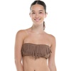 image:imageBody Glove Womens Kai Bandeau Bikini Top Swimsuit with Sashtie BackDaisy Mae Suede