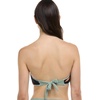 image:imageBody Glove Womens Kai Bandeau Bikini Top Swimsuit with Sashtie BackDreamy FloralStripe Reversible