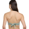 image:imageBody Glove Womens Kai Bandeau Bikini Top Swimsuit with Sashtie BackDreamy FloralStripe Reversible