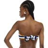 image:imageBody Glove Womens Kai Bandeau Bikini Top Swimsuit with Sashtie BackMaritime Stripe