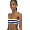 image:imageBody Glove Womens Kai Bandeau Bikini Top Swimsuit with Sashtie BackMaritime Stripe