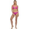 image:imageBody Glove Womens Patsy Underwire Bikini Top Swimsuit with Adjustable 2Way Back DetailFucshia Ibiza Rib