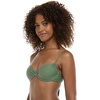 image:imageBody Glove Womens Smoothies Alice Solid Underwire Bikini Top with Sashtie BackCactus