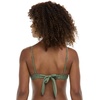 image:imageBody Glove Womens Smoothies Alice Solid Underwire Bikini Top with Sashtie BackCactus