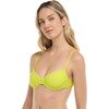 image:imageBody Glove Womens Smoothies Alice Solid Underwire Bikini Top with Sashtie BackKey Lime