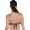 image:imageBody Glove Womens Smoothies Alice Solid Underwire Bikini Top with Sashtie BackLatte