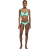 image:imageBody Glove Womens Smoothies Alice Solid Underwire Bikini Top with Sashtie BackSea Mist