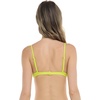 image:imageBody Glove Womens Smoothies Greta Solid Molded Cup Underwire Push Up Bikini TopKey Lime