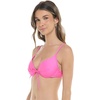image:imageBody Glove Womens Smoothies Greta Solid Molded Cup Underwire Push Up Bikini TopSugar Plum