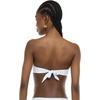 image:imageBody Glove Womens Smoothies Irene Solid Bandeau Bikini Top Swimsuit with Sashtie BackApricot