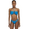 image:imageBody Glove Womens Smoothies Irene Solid Bandeau Bikini Top Swimsuit with Sashtie BackBlue Wave