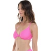 image:imageBody Glove Womens Smoothies Solo Solid Underwire Cup Bikini Top Swimsuit with Adjustable 2Way Back DetailSugar Plum