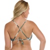 image:imageBody Glove Womens Solo Underwire Bikini Top Swimsuit with Adjustable 2Way Back DetailAurora Blossom