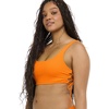 image:imageBody Glove Womens Standard Maxim Crop Bikini Top SwimsuitComo Textured Orange