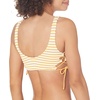 image:imageBody Glove Womens Standard Maxim Crop Bikini Top SwimsuitFrench Riviera Stripe